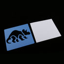 6 Pieces Plastic Drawing Templates Ruler Stencils for Kids Children Drawing Crafts School Stationery