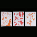 5 Pieces PP Material Kids Drawing Craft Drawing Template Stencils 21x15cm 2