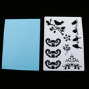 5 Pieces PP Material Kids Drawing Craft Drawing Template Stencils 21x15cm 2