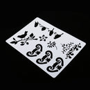 5 Pieces PP Material Kids Drawing Craft Drawing Template Stencils 21x15cm 2