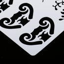 5 Pieces PP Material Kids Drawing Craft Drawing Template Stencils 21x15cm 2