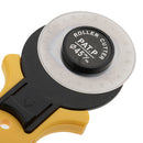 45mm Rotary Cutter Sewing Quilting Patchwork Leathercraft Tool for Paper Fabric Cutting Yellow