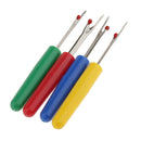 4 Pieces Assorted Color Seam Rippers Sewing Craft Tool Thread Cutter Stitch Unpicker DIY Craft Tool