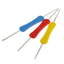 3 Mixed Double Ended Grip Crochet Hooks Handmade Sewing Tool DIY Knitwear Accessories