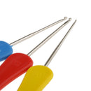 3 Mixed Double Ended Grip Crochet Hooks Handmade Sewing Tool DIY Knitwear Accessories