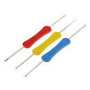 3 Mixed Double Ended Grip Crochet Hooks Handmade Sewing Tool DIY Knitwear Accessories