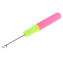 2 Pieces Wooden/Plastic Crochet Latch Hook Hair Weaving Needles for Micro Braids
