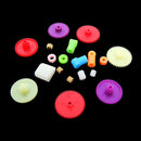 Set Assorted 0.4 Modulus Colorful Hand DIY Toy Plastic Gear Kit