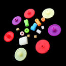 Set Assorted 0.4 Modulus Colorful Hand DIY Toy Plastic Gear Kit