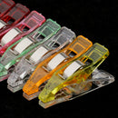 25 Pieces Plastic Quilter Holding Wonder Clips Clamps for Sewing Crafts Quilting Binding