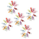 50 Pieces Plastic Quilter Holding Wonder Clips Clamps for Sewing Crafts Quilting Binding