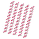 50 Pieces Rose Red Sewing Clips for Quilting Crafting Knitting Craft Binding Wonder Clips
