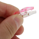 50 Pieces Pink Sewing Clips for Quilting Crafting Knitting Craft Binding Wonder Clips