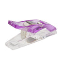 50 Pieces Purple Sewing Clips for Quilting Crafting Knitting Craft Binding Wonder Clips
