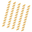 50 Pieces Orange Sewing Clips for Quilting Crafting Knitting Craft Binding Wonder Clips