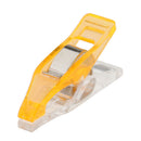 50 Pieces Orange Sewing Clips for Quilting Crafting Knitting Craft Binding Wonder Clips