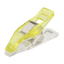 50 Pieces Yellow Sewing Clips for Quilting Crafting Knitting Craft Binding Wonder Clips