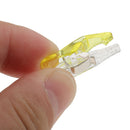 50 Pieces Yellow Sewing Clips for Quilting Crafting Knitting Craft Binding Wonder Clips