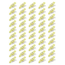 50 Pieces Yellow Sewing Clips for Quilting Crafting Knitting Craft Binding Wonder Clips