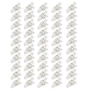 50 Pieces Clear Sewing Clips for Quilting Crafting Knitting Craft Binding Wonder Clips