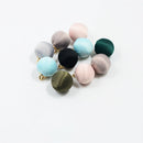 10 Pieces Colorful Ball Shaped Charms Pendant Jewelry Making DIY Handmade Crafts