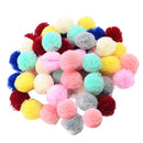 50 Pieces Candy Color Kids Girl Baby Headband DIY Ball Hair Band Clip Accessories Headwear