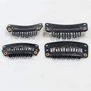 50 Pieces Mixed Size Black Hair Grip Clips Safety Baby Toddler Headwear Decor DIY
