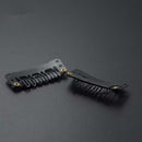 50 Pieces Mixed Size Black Hair Grip Clips Safety Baby Toddler Headwear Decor DIY