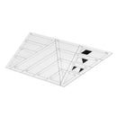 Handmade Tool Quilting Patchwork Ruler Premium Craft Trapezoid Ruler