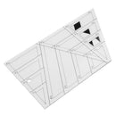 Handmade Tool Quilting Patchwork Ruler Premium Craft Trapezoid Ruler