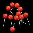 10 Pieces Sewing Craft Positioning Needle for Fixed Bag Metal Frame White