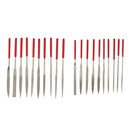 Set of 10 Pieces Assorted Tip Shape Mini Needle File Set Jewelry Beading Hobby Craft Metal Repair Tool 180mm