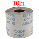 10 Meters Emery Cloth Roll 120 Grit Sandpaper for Cleaning Copper Pipe and Fittings