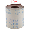 10m x 100mm 600 Grit Water Proof Emery Cloth Sanding Paper for Metalworking