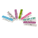 50 Pieces Mixed Color Mini Wooden Clothes Photo Paper Peg Clothespin Craft Clips
