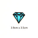13 Pieces Embroidery Love Lips Sew Iron On Patch Badge Clothes Bag Applique DIY