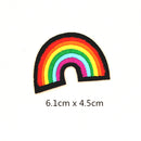 13 Pieces Embroidery Love Lips Sew Iron On Patch Badge Clothes Bag Applique DIY