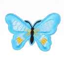 12 Pieces Butterfly Embroidered Cloth Iron on Patches Sewing Fabric Appliques