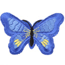 12 Pieces Butterfly Embroidered Cloth Iron on Patches Sewing Fabric Appliques