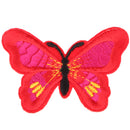 12 Pieces Butterfly Embroidered Cloth Iron on Patches Sewing Fabric Appliques