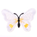 12 Pieces Butterfly Embroidered Cloth Iron on Patches Sewing Fabric Appliques