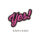 11pcs Embroidered Patches Cartoon Animals&Words Applique Iron on Clothing