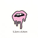 11pcs Embroidered Patches Cartoon Animals&Words Applique Iron on Clothing