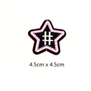 11pcs Embroidered Patches Cartoon Animals&Words Applique Iron on Clothing