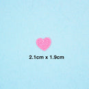 13 Pieces Embroidered Sew Iron on Applique Patch Rainbow Heart Lipstick Patches