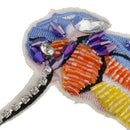 Woodpecker Glass Beads Rhinestone Patch Applique for Sewing Embroidery Craft