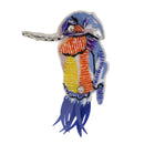Woodpecker Glass Beads Rhinestone Patch Applique for Sewing Embroidery Craft