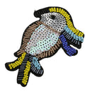 Woodpecker Applique Sequins Beads Patch Iron/Sew on Apparel Bag Shoes Dress Hat Decoration DIY Accessories