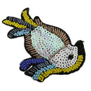 Woodpecker Applique Sequins Beads Patch Iron/Sew on Apparel Bag Shoes Dress Hat Decoration DIY Accessories