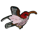 Sequins Rhinestones Beads Bird Patch Applique Iron on Garment Bag Decoration DIY Accessories